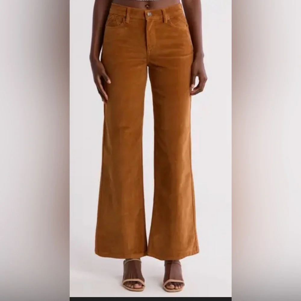 Kensie Kaya Corduroy Wide Leg Jeans - Picture 3 of 7